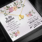 To My Daughter - Amazing Child - Love & Hugs Necklace - Celeste Jewel