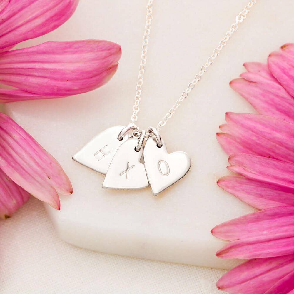 To My Daughter - Amazing Child - Love & Hugs Necklace - Celeste Jewel