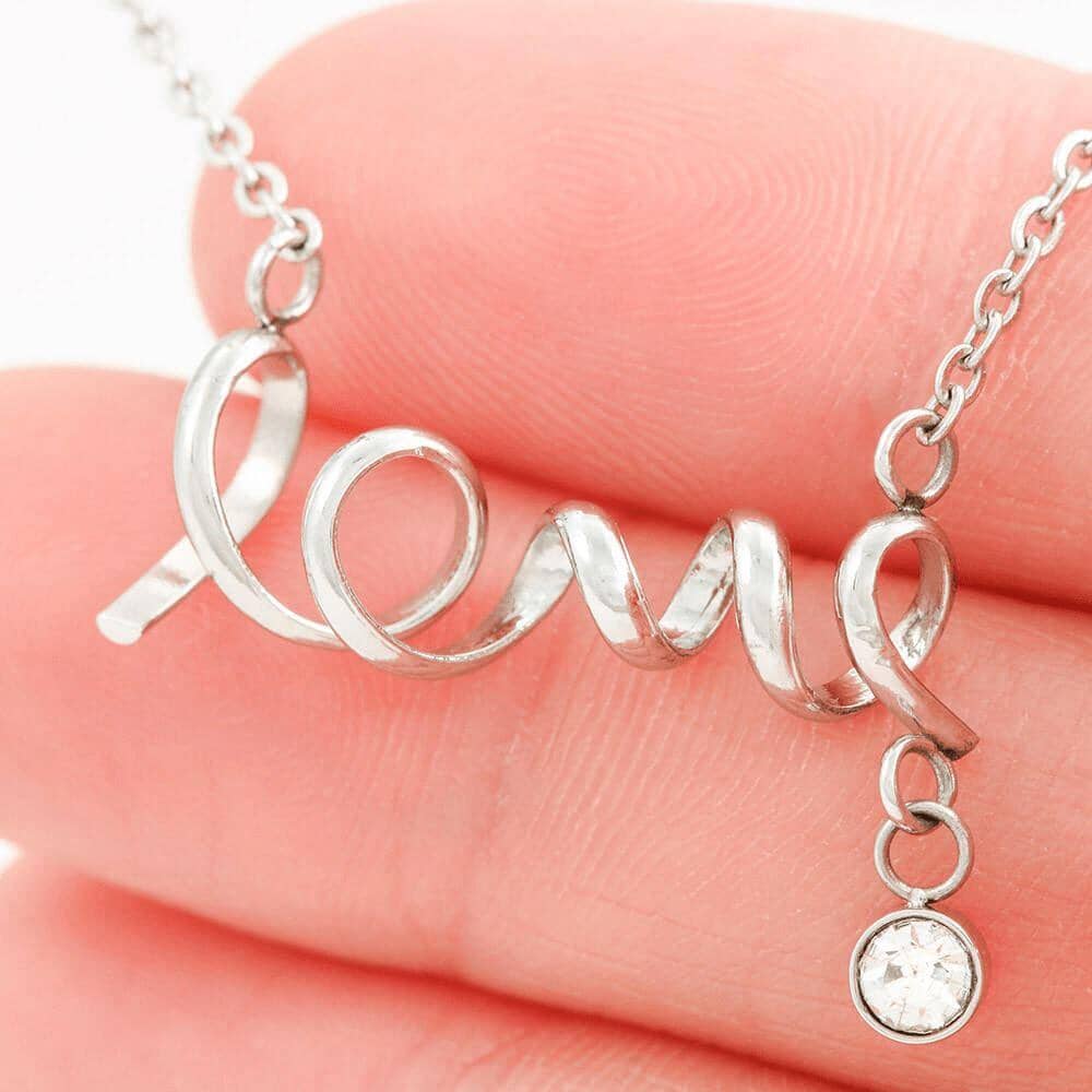 To My Daughter - Braver Stronger Smarter - Dainty Necklace - Celeste Jewel