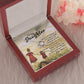 To My Daughter - Can't Imagine - Love Knot Necklace - Celeste Jewel
