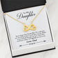 To My Daughter - How Special You Are - Infinity Necklace - Celeste Jewel