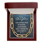 To My Daughter - I Smile - Forever Linked Necklace - Celeste Jewel