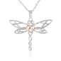 To My Daughter - I Will Always Be There - Dragonfly Necklace - Celeste Jewel