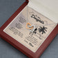 To My Daughter - I'll Always Be With You - Interlocking Hearts Necklace - Celeste Jewel