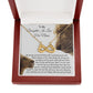 To My Daughter-In-Law - You Are A Blessing - Infinity Necklace - Celeste Jewel