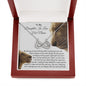 To My Daughter-In-Law - You Are A Blessing - Infinity Necklace - Celeste Jewel