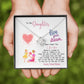 To My Daughter - Live Your Dream - Love Knot Necklace - Celeste Jewel
