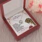 To My Daughter - Make Me Proud - Love Knot Necklace - Celeste Jewel