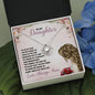 To My Daughter - Make Me Proud - Love Knot Necklace - Celeste Jewel