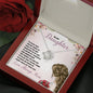 To My Daughter - Make Me Proud - Love Knot Necklace - Celeste Jewel