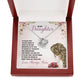 To My Daughter - Make Me Proud - Love Knot Necklace - Celeste Jewel