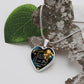 To My Daughter -Most Beautiful Thing - Luxury Graphic Heart Necklace - Celeste Jewel