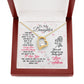 To My Daughter - My Baby Girl - Eternal Love Necklace - Celeste Jewel
