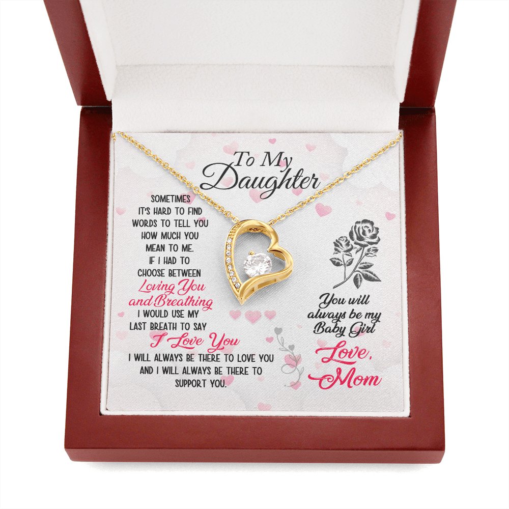 To My Daughter - My Baby Girl - Eternal Love Necklace - Celeste Jewel