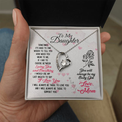 To My Daughter - My Baby Girl - Eternal Love Necklace - Celeste Jewel