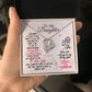 To My Daughter - My Baby Girl - Eternal Love Necklace - Celeste Jewel