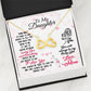 To My Daughter - My Baby Girl - Infinity Necklace - Celeste Jewel