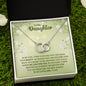 To My Daughter - My Love For You - Perfect Pair Necklace - Celeste Jewel
