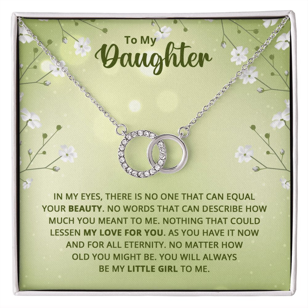 To My Daughter - My Love For You - Perfect Pair Necklace - Celeste Jewel