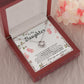 To My Daughter - Proudest Moment - Love Knot Necklace - Celeste Jewel