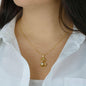 To My Daughter - She Is My World - Hugging Giraffe Necklace - Celeste Jewel