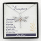 To My Daughter - Sometimes - Dragonfly Necklace - Celeste Jewel