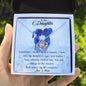 To My Daughter - When I Need A Miracle - Love Knot Necklace - Celeste Jewel