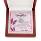 To My Daughter - Wherever Your Journey - Love Knot Necklace - Celeste Jewel