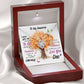 To My Daughter - Wish You Strength - Love Knot Necklace - Celeste Jewel