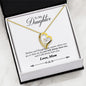 To My Daughter - You Will Always Have Me - Eternal Love Necklace - Celeste Jewel