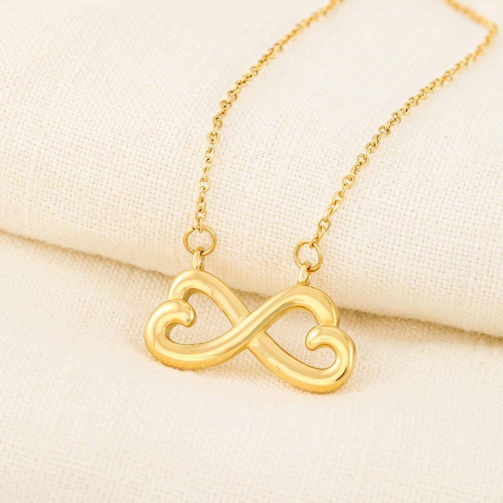 To My Daughter - You Will Always Have Me - Infinity Necklace - Celeste Jewel