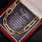 To My Daughter - Your Mother Loves You - Forever Linked Necklace - Celeste Jewel