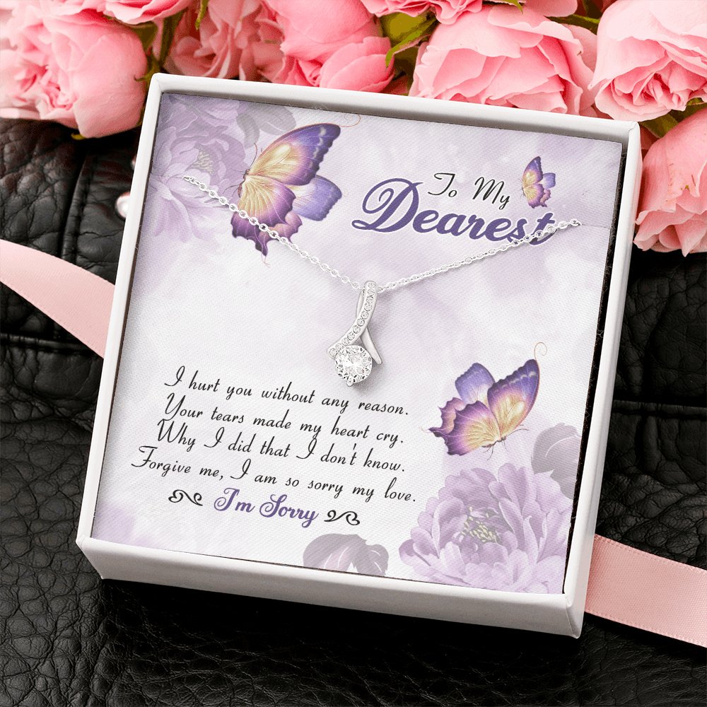 To My Dearest - Apology Gift For Her - Sparkling Radiance Necklace - Celeste Jewel