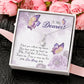 To My Dearest - Apology Gift For Her - Sparkling Radiance Necklace - Celeste Jewel