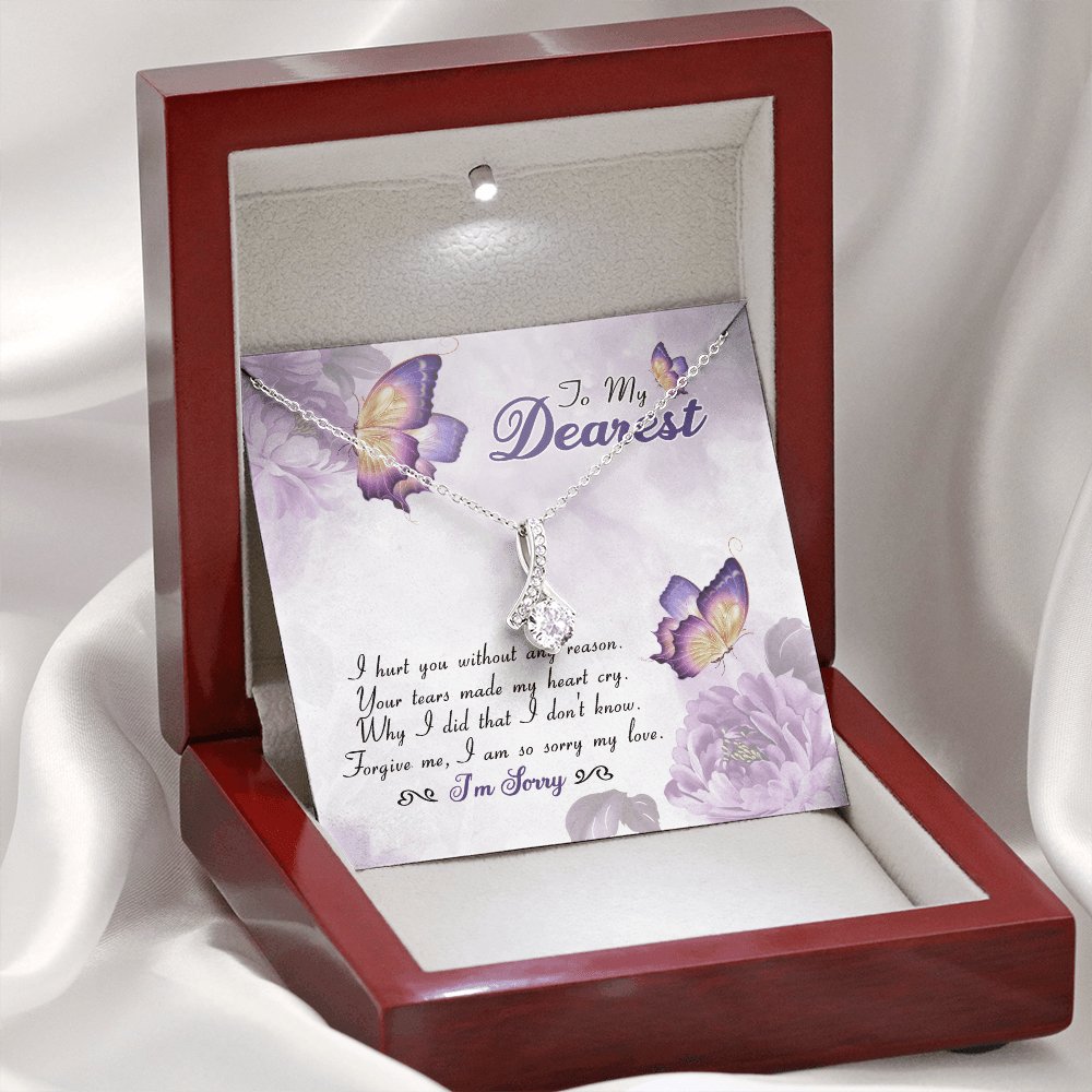 To My Dearest - Apology Gift For Her - Sparkling Radiance Necklace - Celeste Jewel