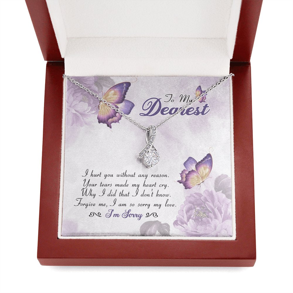 To My Dearest - Apology Gift For Her - Sparkling Radiance Necklace - Celeste Jewel