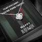 To My Eye Candy - Happy Halloween - Love Knot Necklace - Celeste Jewel