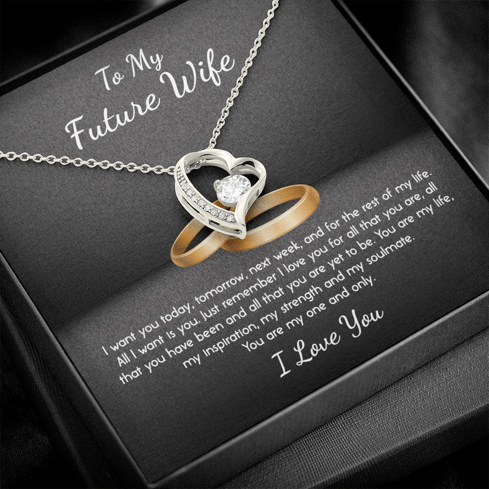 To My Future Wife - My One And Only - Eternal Love Necklace - Celeste Jewel