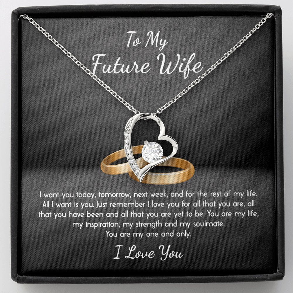 To My Future Wife - My One And Only - Eternal Love Necklace - Celeste Jewel