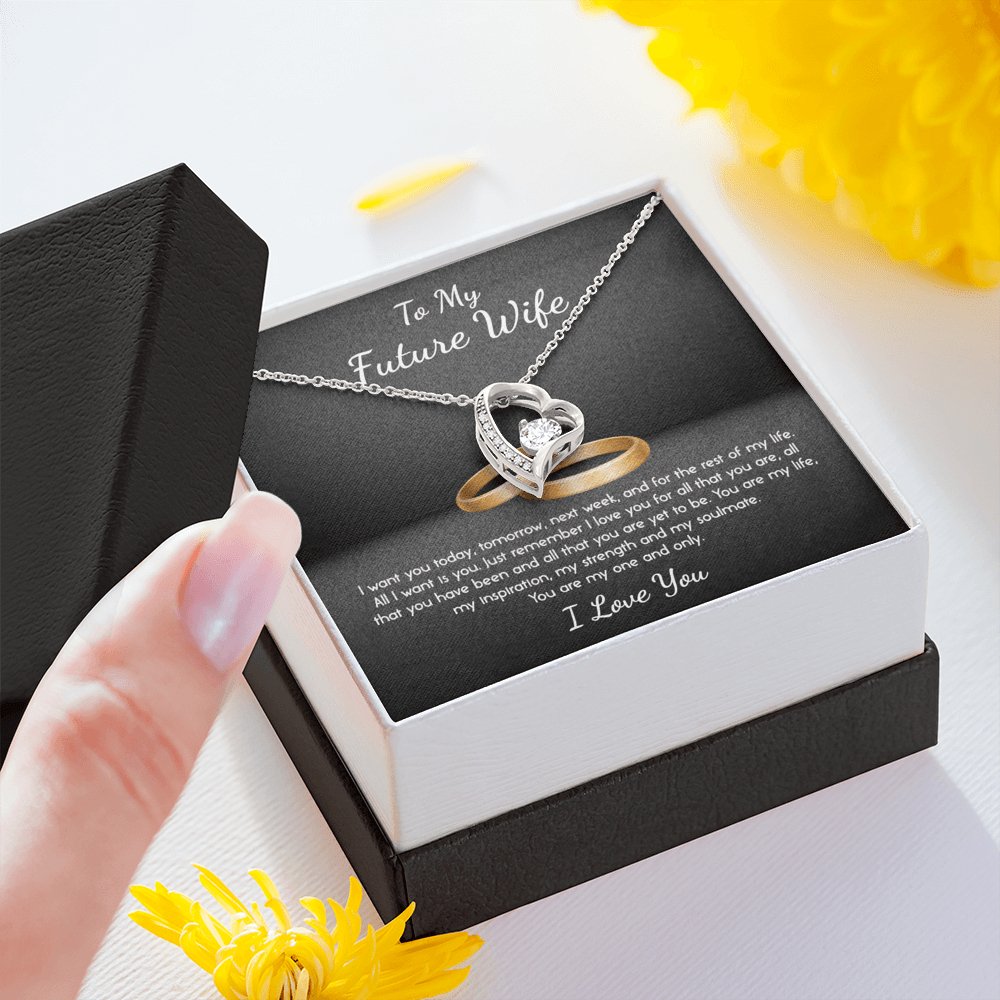 To My Future Wife - My One And Only - Eternal Love Necklace - Celeste Jewel