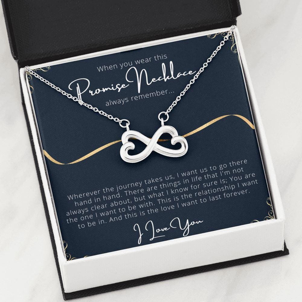 To My Future Wife - My Promise - Infinity Necklace - Celeste Jewel