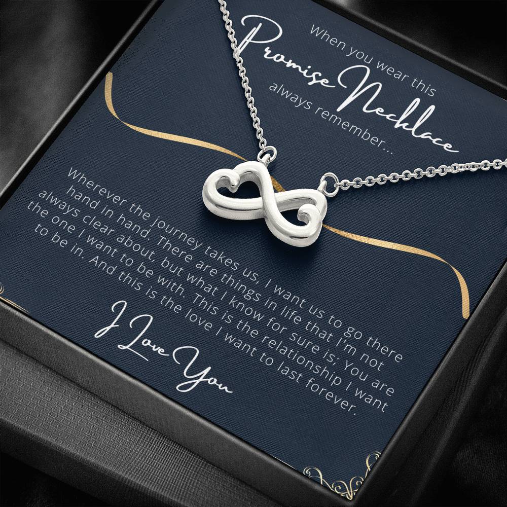 To My Future Wife - My Promise - Infinity Necklace - Celeste Jewel