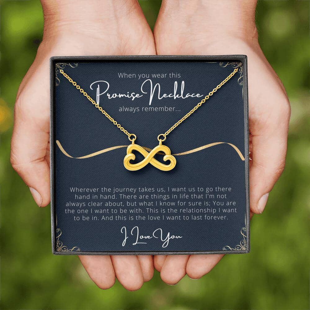 To My Future Wife - My Promise - Infinity Necklace - Celeste Jewel