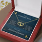 To My Gorgeous Wife - Meeting You Was Fate - Everlasting Love Necklace - Celeste Jewel