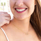To My Gorgeous Wife - Meeting You Was Fate - Everlasting Love Necklace - Celeste Jewel