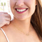 To My Gorgeous Wife - Meeting You Was Fate - Everlasting Love Necklace - Celeste Jewel