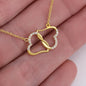 To My Gorgeous Wife - Meeting You Was Fate - Everlasting Love Necklace - Celeste Jewel