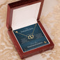 To My Gorgeous Wife - Meeting You Was Fate - Everlasting Love Necklace - Celeste Jewel