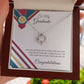 To My Graduate Gift - All The Best - Love Knot Necklace - Celeste Jewel