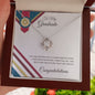 To My Graduate Gift - All The Best - Love Knot Necklace - Celeste Jewel
